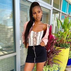 Mini skirt from fashion nova! Only worn for shoots